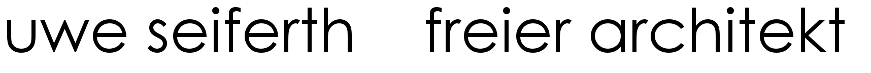 Logo uwe seiferth